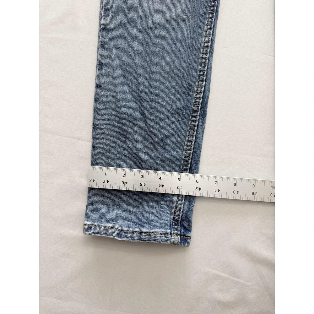 Levi's 512 Jeans Mens 31x32 Blue Light Wash Slim Tapered Denim Pants Casual